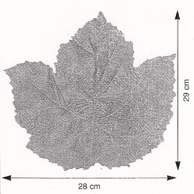 Blauer Bernburger Weinblatt